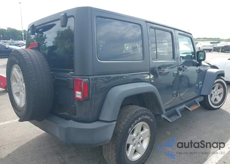 2017 Jeep Wrangler Unlimited Sport 4X4 z USA, uszkodzony, nr VIN 1C4BJWDG3HL632467